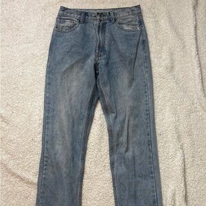Brandy Melville Light Blue Straight Leg Jeans